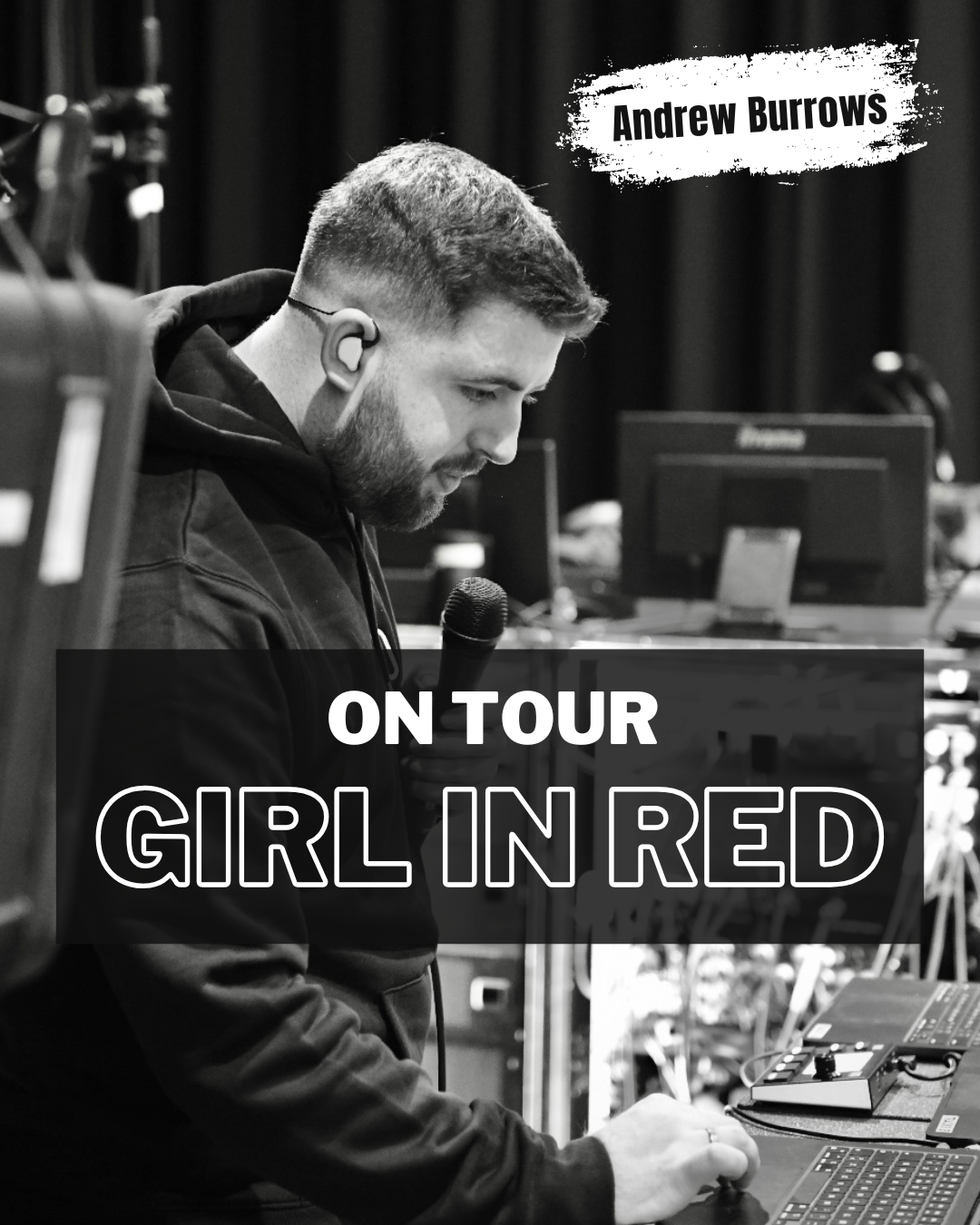 How Andrew Burrows Manages Playback for Girl in Red with LIOBOX 2