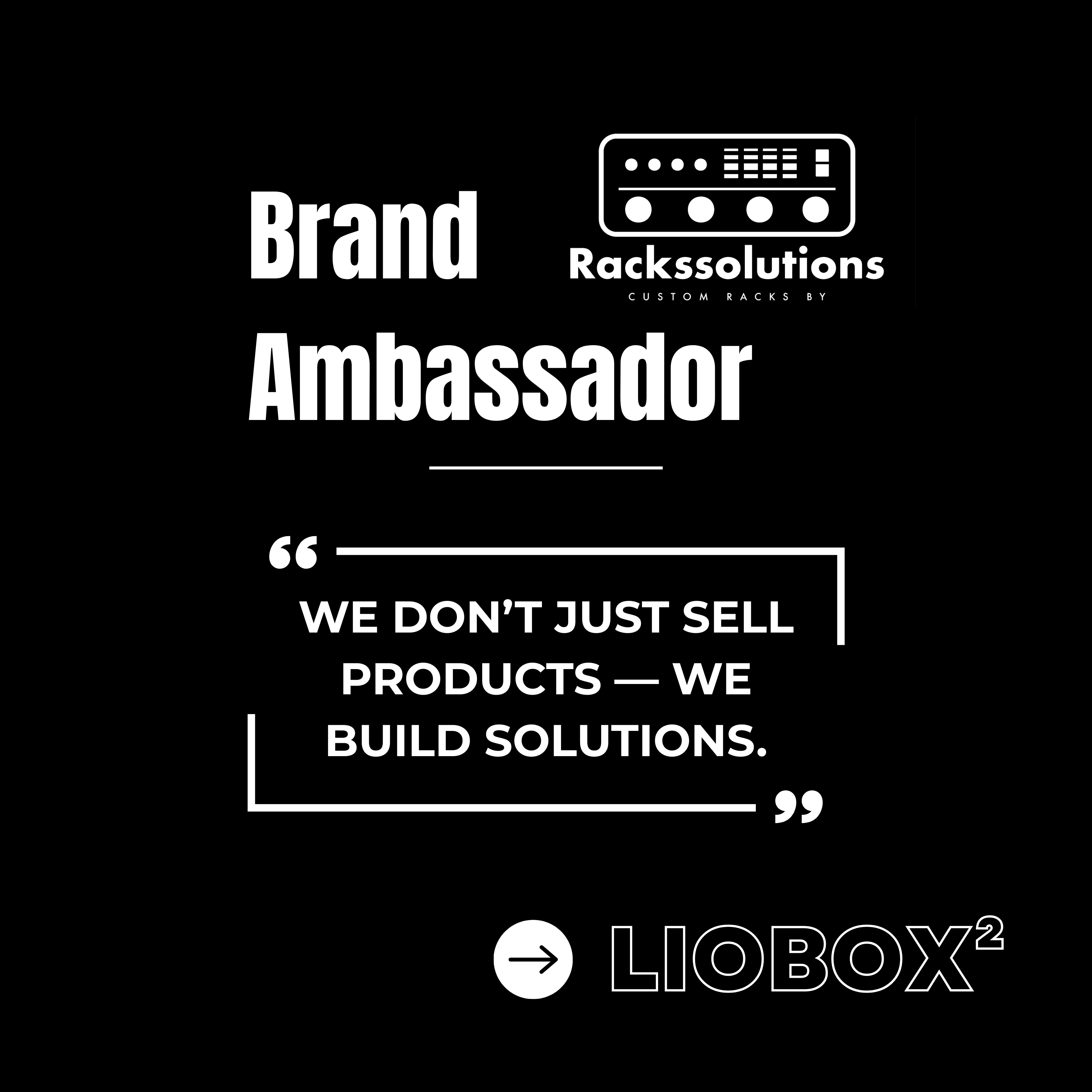 Brand Ambassador : Rackssolutions