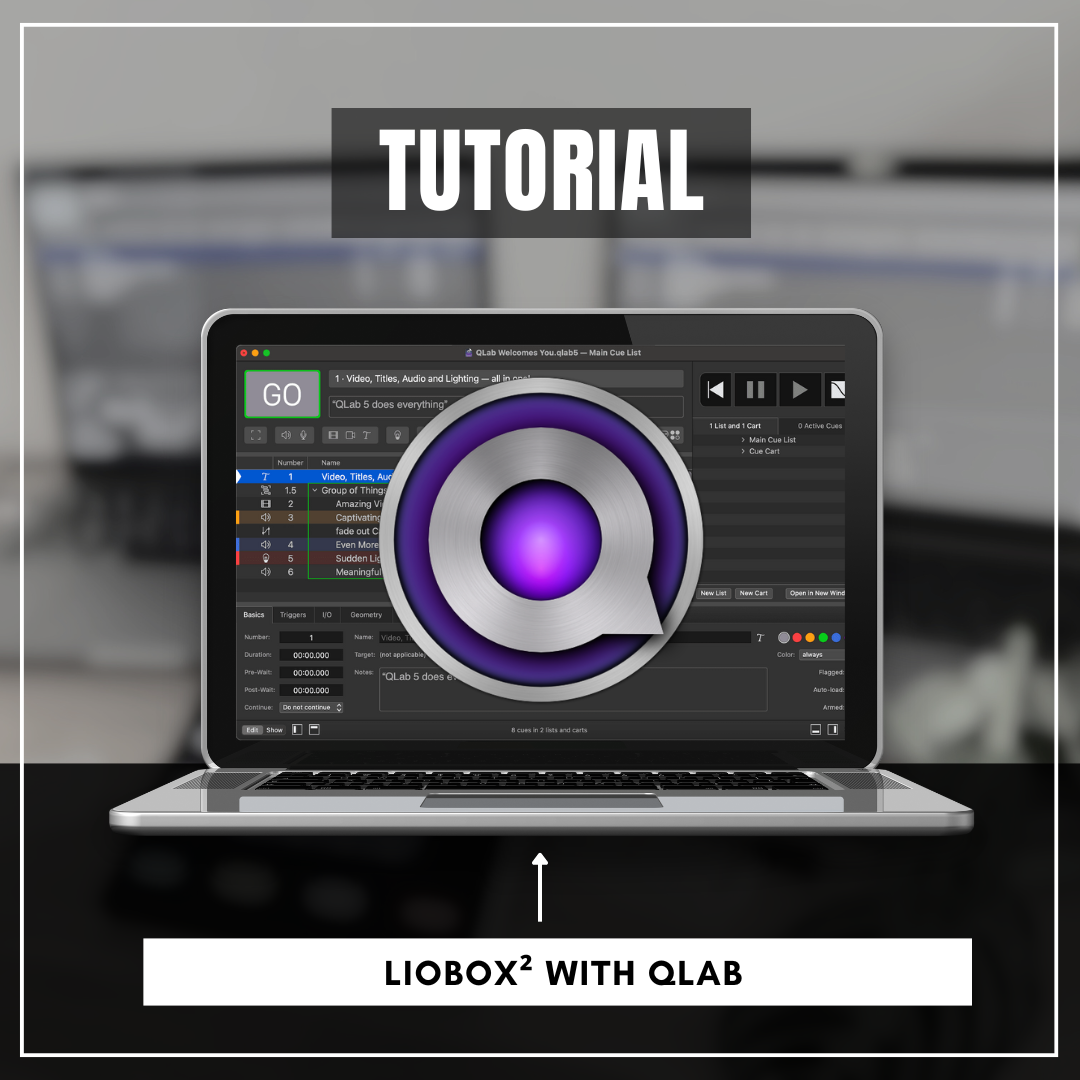 Tutorial QLAB LIOBOX2